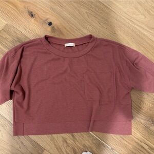 Altar'd State Brick Red Crop Top